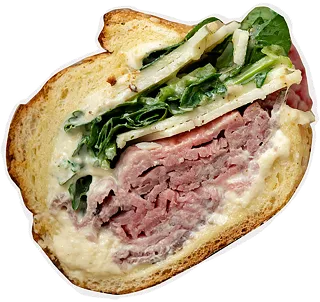 The Baron, cut in half