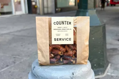 Sweet + Spicy Broken Pretzels